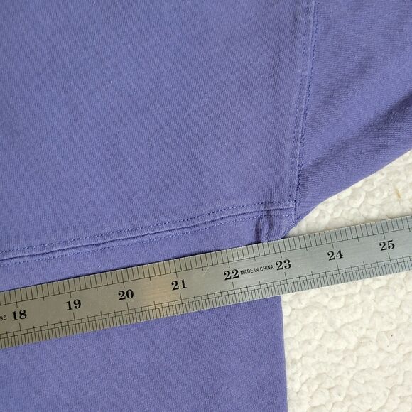 Disney World 50th Anniversary Sz Md Spirit Jersey Sweatshirt Purple Puff Print - Picture 8 of 10
